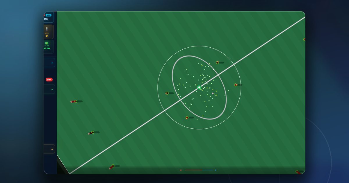 How a match is simulated